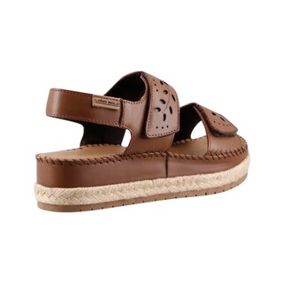 Foto 3 | Sandalia Mujer Lobo Solo 1680n Miel Sandalia De Mujer Casual Comodas Talla 22 A 27 E