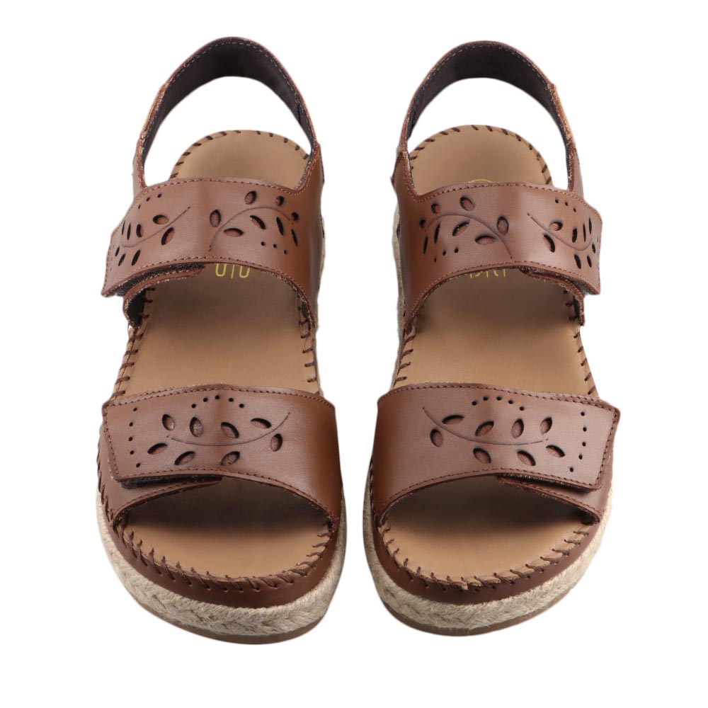 Foto 6 | Sandalia Mujer Lobo Solo 1680n Miel Sandalia De Mujer Casual Comodas Talla 22 A 27 E