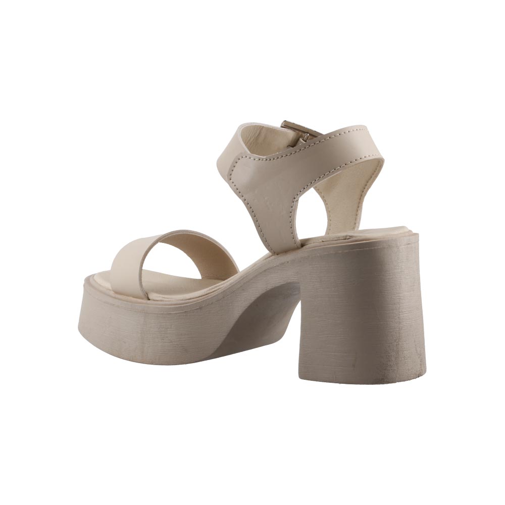 Foto 4 | Sandalia Mujer Mama Lola 5133 Ostion Dama Tacon Ancho Alto Comodos Talla 23 A 26 E