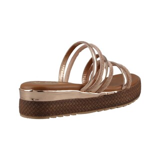Foto 3 | Sandalia Mujer Mama Lola 1000 Oro Rosado Huarache De Piso Plataforma Mujer Casual Talla 23 A 26 E