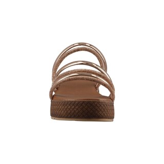 Foto 5 | Sandalia Mujer Mama Lola 1000 Oro Rosado Huarache De Piso Plataforma Mujer Casual Talla 23 A 26 E