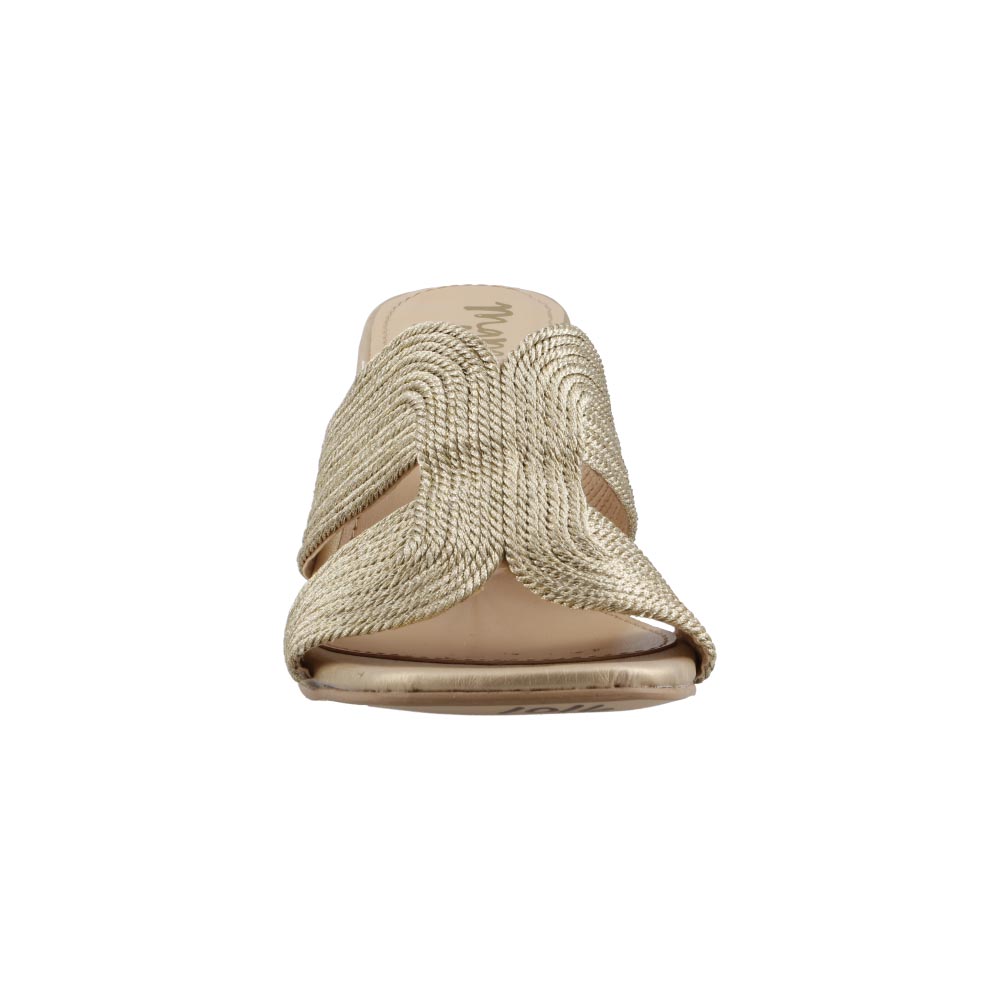 Foto 6 pulgar | Sandalia De Mujer Mama Lola 5206-o Oro Ingles Sandalia De Vestir Tacon Ancho Bajo Talla 23 A 26