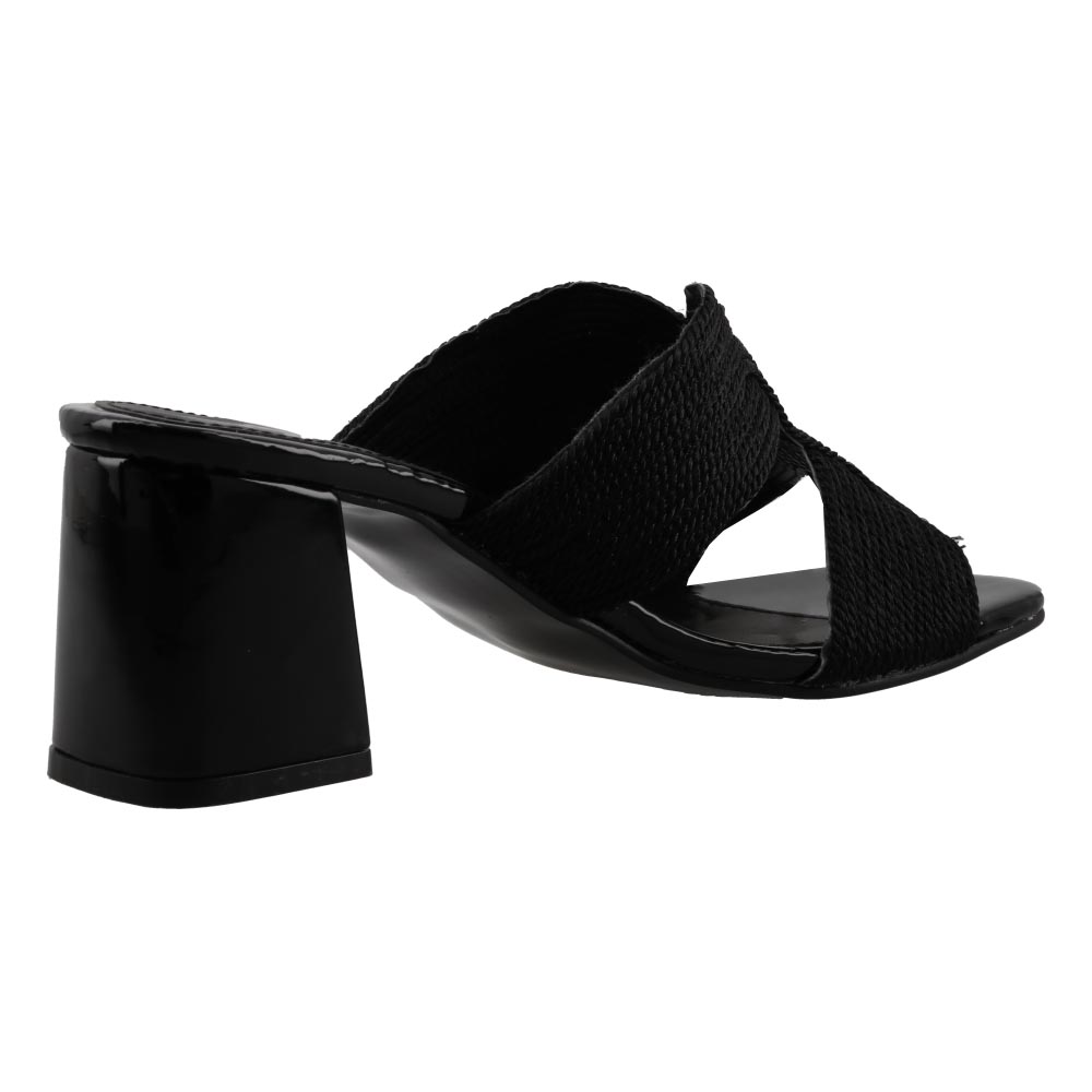 Foto 4 pulgar | Sandalia Mujer Mama Lola 5206 Negro Sandalia Mujer Tacon Bajo Ancho Casual Talla 23 A 26 E