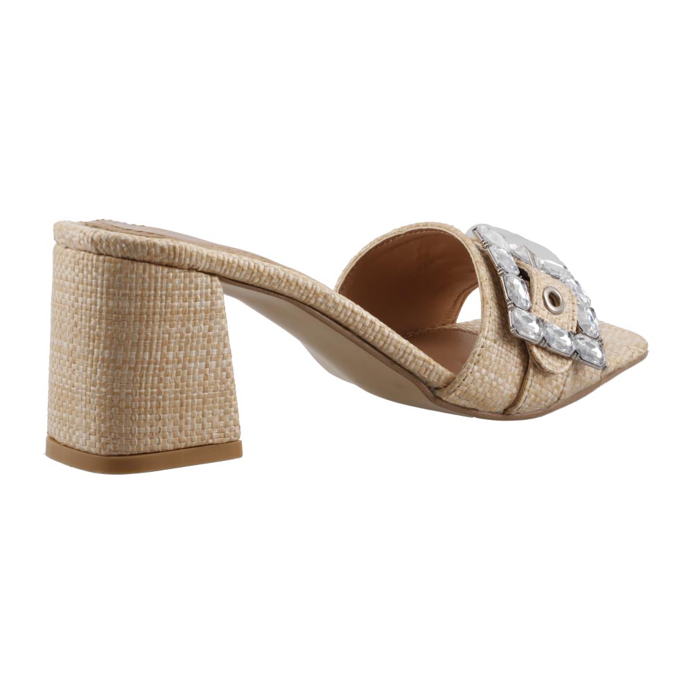 Foto 4 pulgar | Sandalia Mujer Mama Lola 5218 Natural Sandalia Casual Tacon Ancho Talla 23 A 26 E