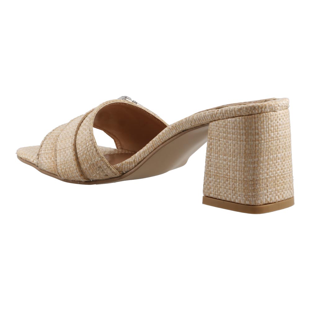 Foto 5 pulgar | Sandalia Mujer Mama Lola 5218 Natural Sandalia Casual Tacon Ancho Talla 23 A 26 E
