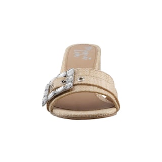 Foto 5 | Sandalia Mujer Mama Lola 5218 Natural Sandalia Casual Tacon Ancho Talla 23 A 26 E