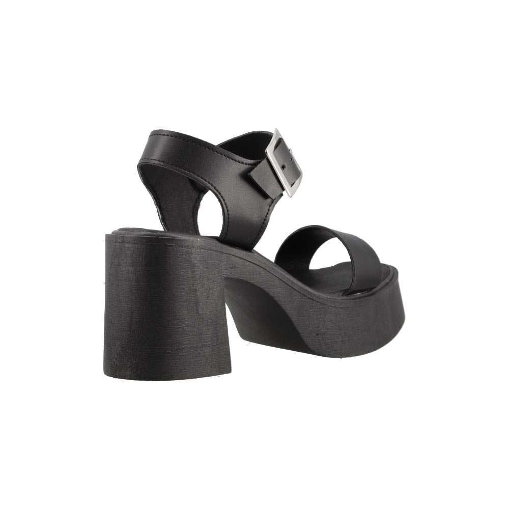 Foto 4 pulgar | Sandalia Mujer Mama Lola 5133 Negro Dama Tacon Ancho Alto Comodos Talla 23 A 26 E