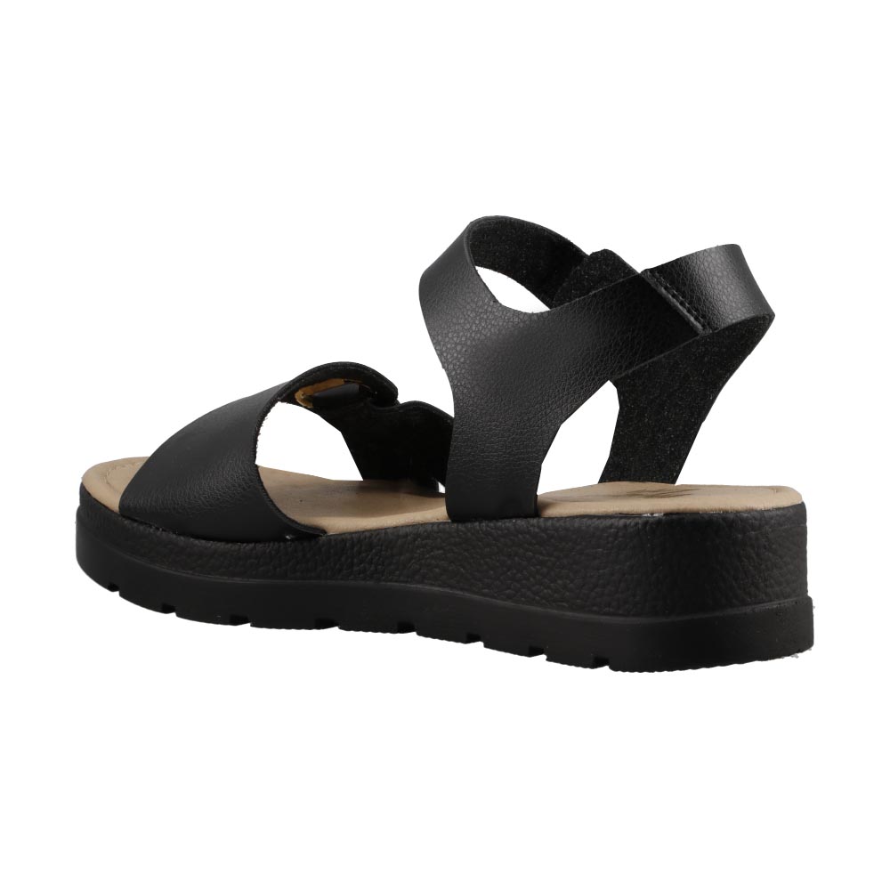 Foto 5 pulgar | Sandalia Mujer Confort Mama Lola 1991 Negro Huarache Casual Piso Dama Talla 23 A 26 E