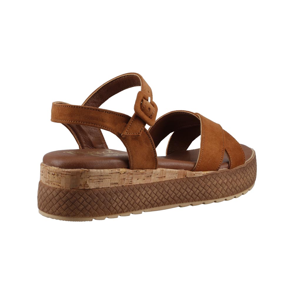 Foto 4 pulgar | Sandalia Mujer Mama Lola 1002 Ladrillo Mujer Huaraches De Piso Plataforma Talla 23 A 26 E