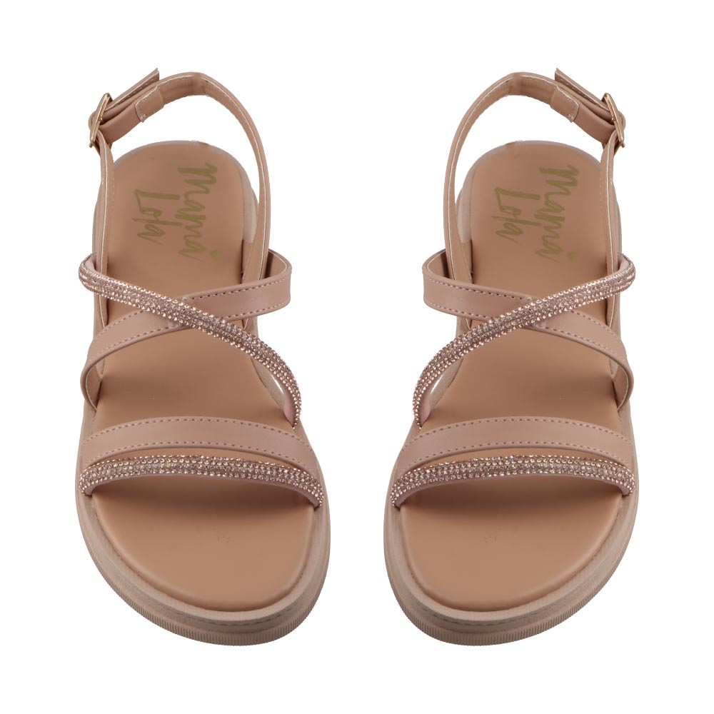 Foto 6 | Sandalia Mujer Mama Lola 2007 Maquillaje Huarache Casual De Piso Dama Talla 23 A 26 E