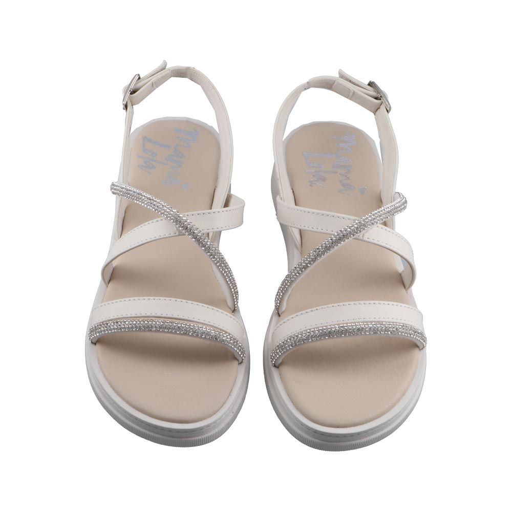Foto 7 pulgar | Sandalia Mujer Mama Lola 2007 Latte Huarache Casual Piso Comodo Talla 23 A 26 E