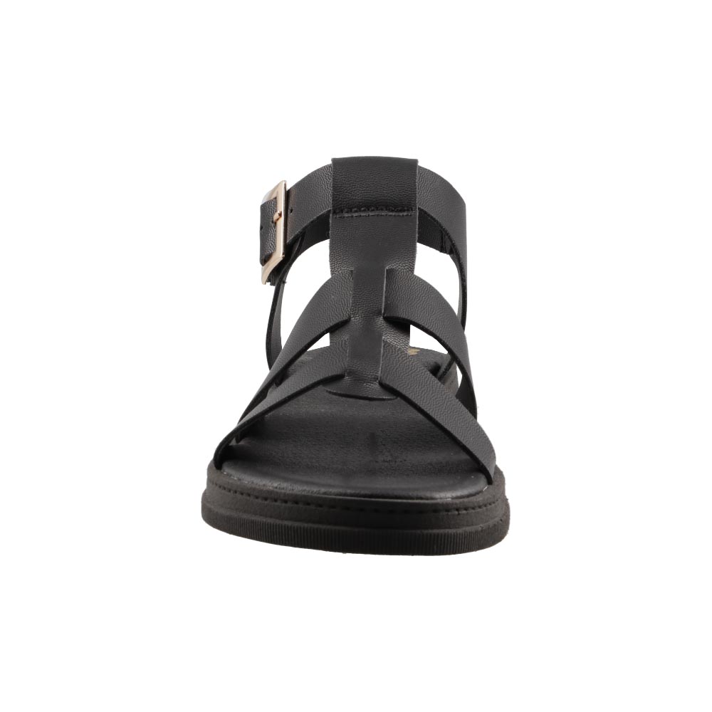 Foto 6 pulgar | Sandalia Mujer Mama Lola 2008 Negro Casual Huarache Piso Talla 23 A 26 E