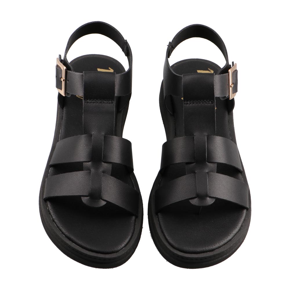 Foto 7 pulgar | Sandalia Mujer Mama Lola 2008 Negro Casual Huarache Piso Talla 23 A 26 E