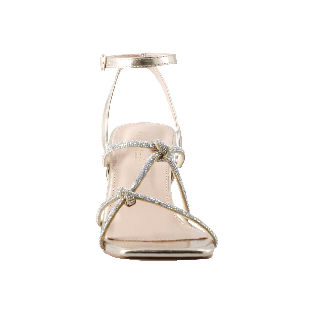 Foto 6 pulgar | Sandalia Vestir Magic Cloud By Sprinkles Orig2 Champagne Tacon Bajo Ancho Talla 23 A 27 E