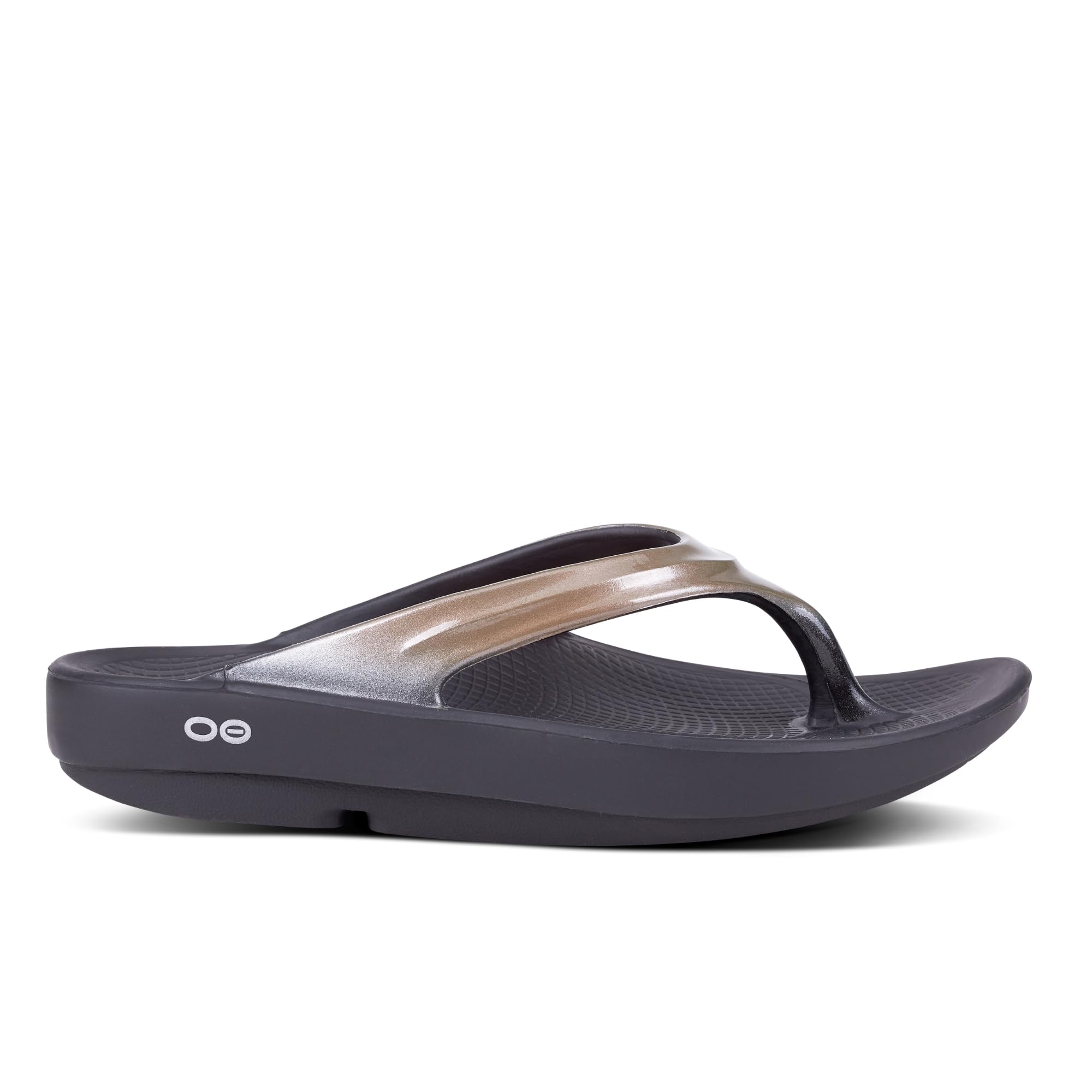 Foto 2 | Sandalia Recovery Oofos Oolala Luxe Latte Para Mujer, Talla 5 - Venta Internacional.