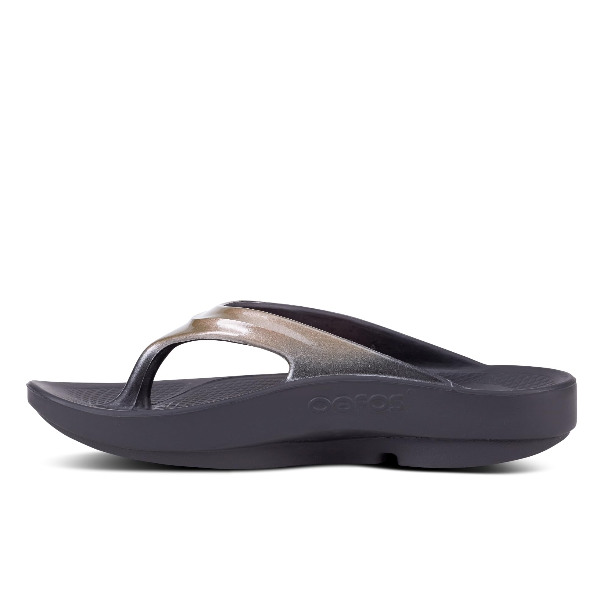 Foto 3 | Sandalia Recovery Oofos Oolala Luxe Latte Para Mujer, Talla 5 - Venta Internacional.