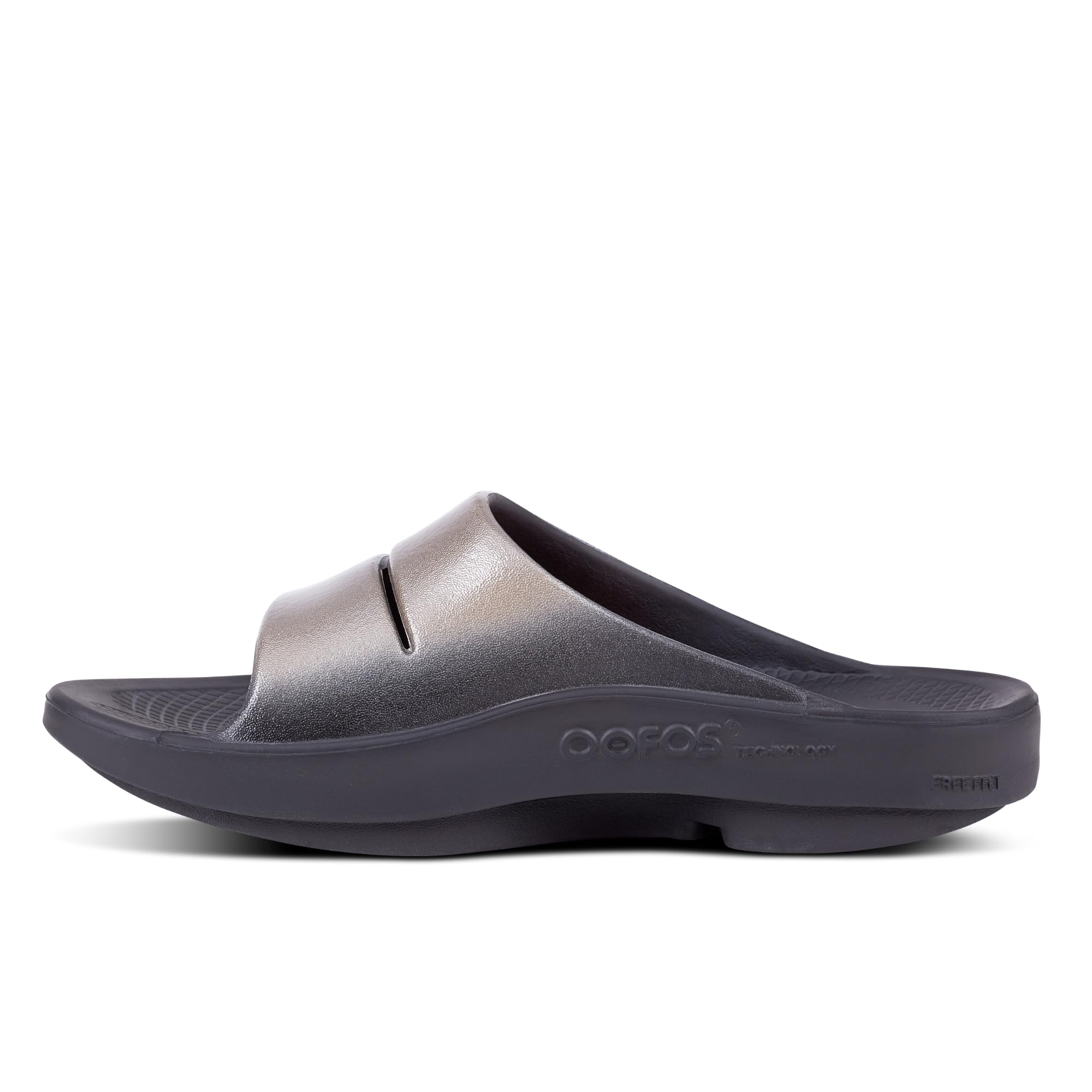 Foto 4 pulgar | Zapatos Oofos Ooahh Luxe Recovery Slide Latte Para Mujer, Talla 9 - Venta Internacional.