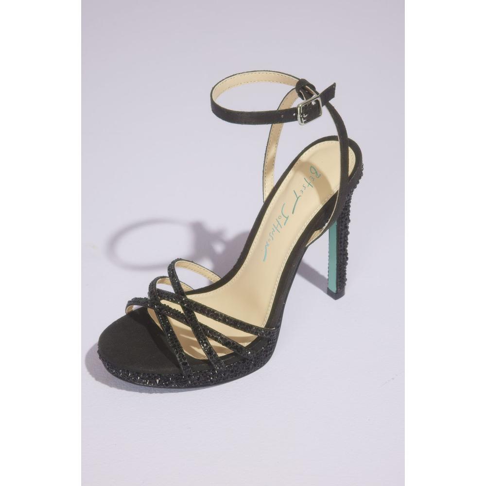 Foto 1 | Sandalias Con Tacón De Aguja David's Bridal Negro