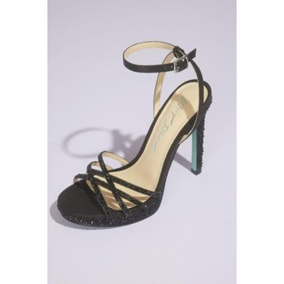 Foto 1 | Sandalias Con Tacón De Aguja David's Bridal Negro
