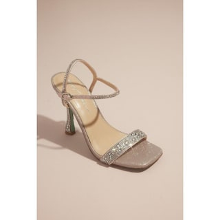Foto 1 | Sandalias Con Tacón Bajo David's Bridal Rosa Claro