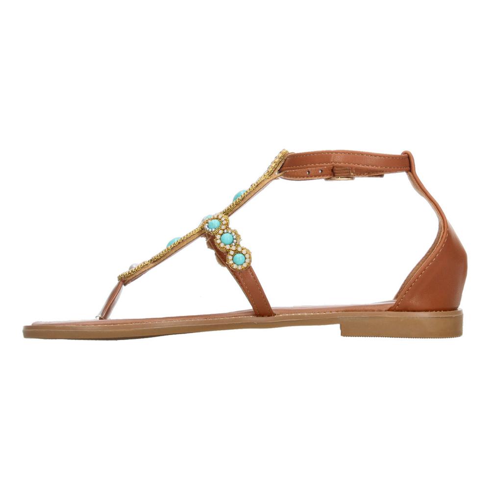 Foto 6 pulgar | Sandalias Berlin Cafe Para Mujer [bli100] Multicolor