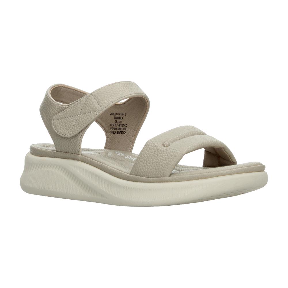 Foto 3 pulgar | Sandalias Berlin Gris Para Mujer [bli196] Gris