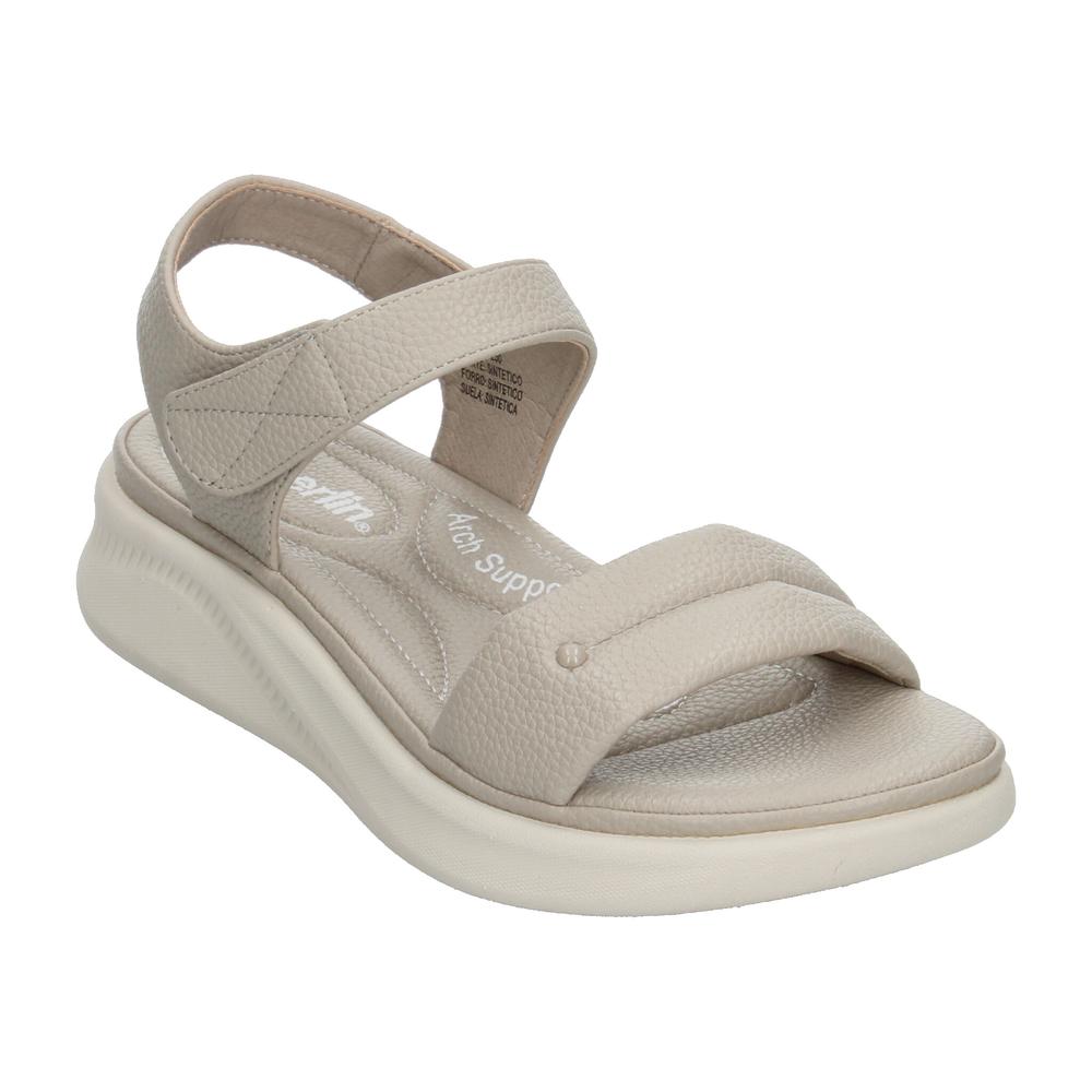 Foto 5 pulgar | Sandalias Berlin Gris Para Mujer [bli196] Gris
