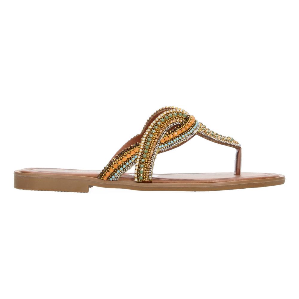 Foto 2 pulgar | Sandalias Berlin Cafe Para Mujer [bli101] Multicolor