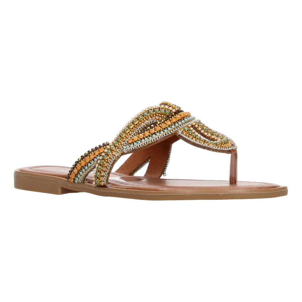 Foto 3 pulgar | Sandalias Berlin Cafe Para Mujer [bli101] Multicolor