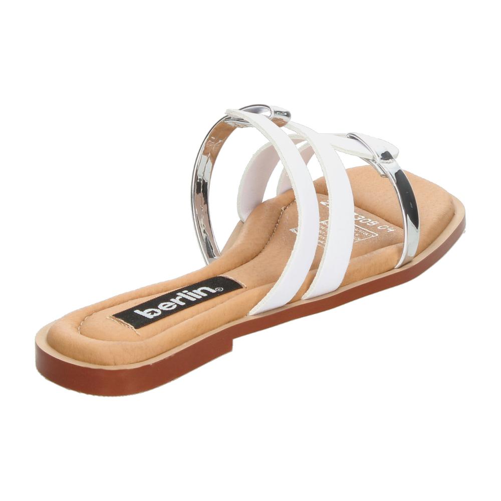 Foto 4 pulgar | Sandalias Berlin Blanco Para Mujer [bli171] Blanco