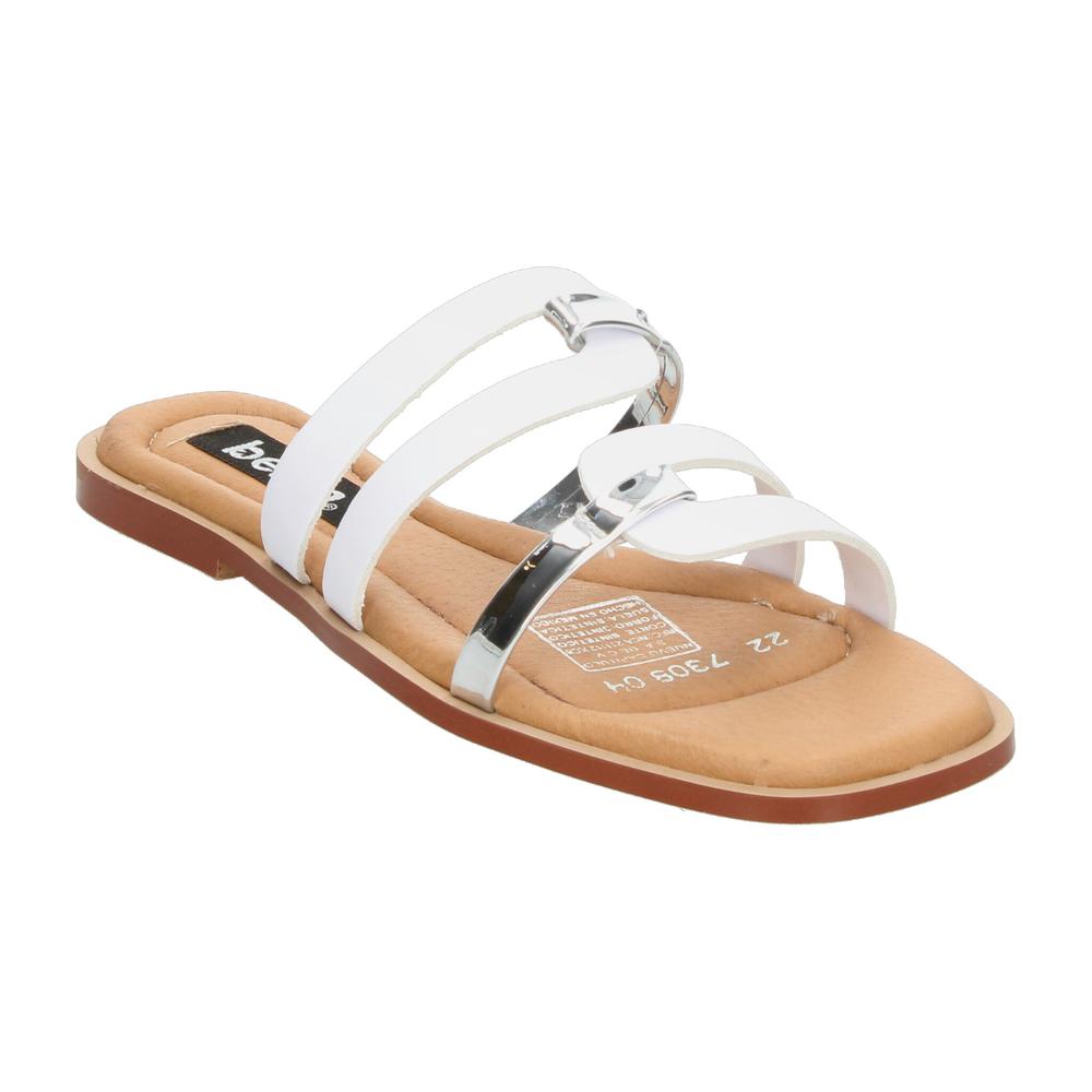 Foto 5 pulgar | Sandalias Berlin Blanco Para Mujer [bli171] Blanco