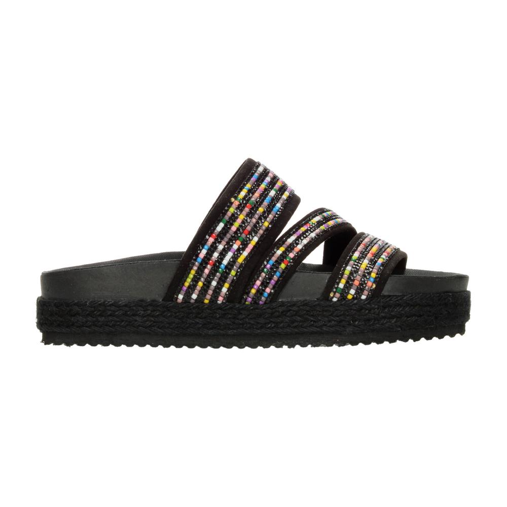 Sandalias Berlin Negro Para Mujer [bli195] Negro