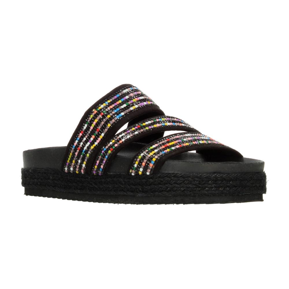 Foto 3 pulgar | Sandalias Berlin Negro Para Mujer [bli195] Negro