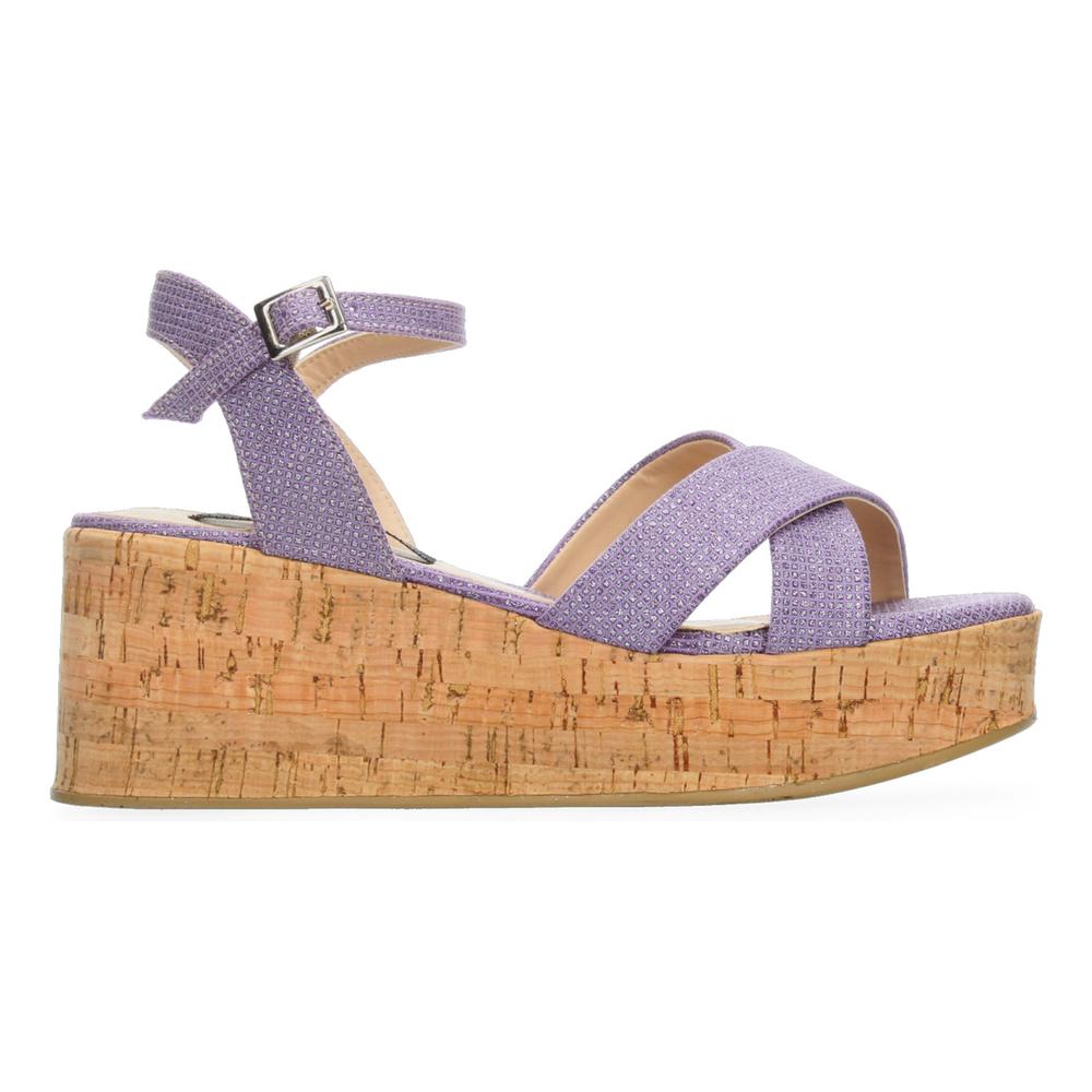 Foto 2 pulgar | Sandalias Berlin Lila Para Mujer [bli34] Cafe