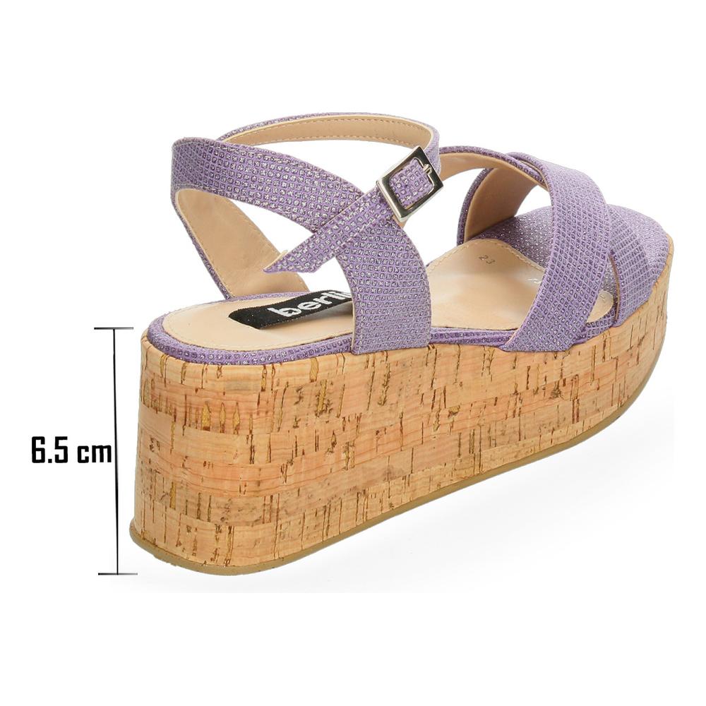 Foto 5 pulgar | Sandalias Berlin Lila Para Mujer [bli34] Cafe
