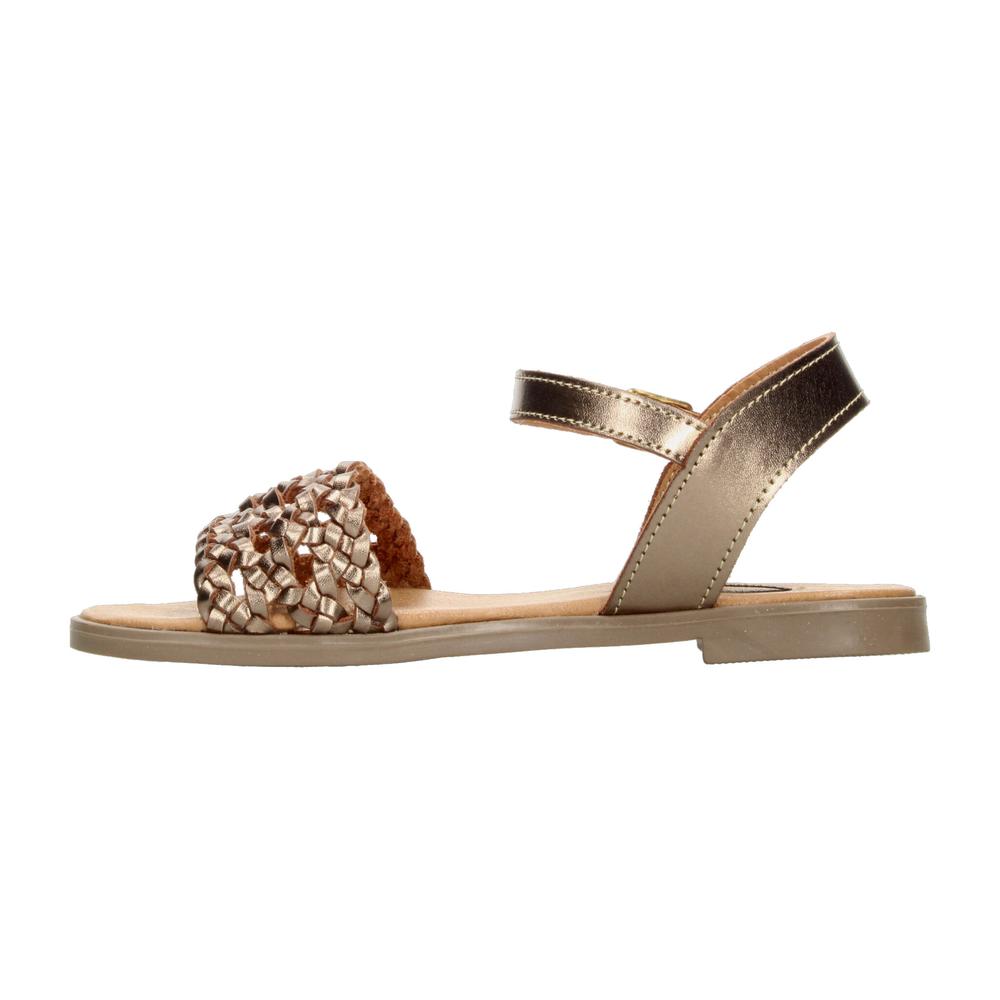 Foto 6 pulgar | Sandalias Berlin Dorado Para Mujer [bli183] Dorado