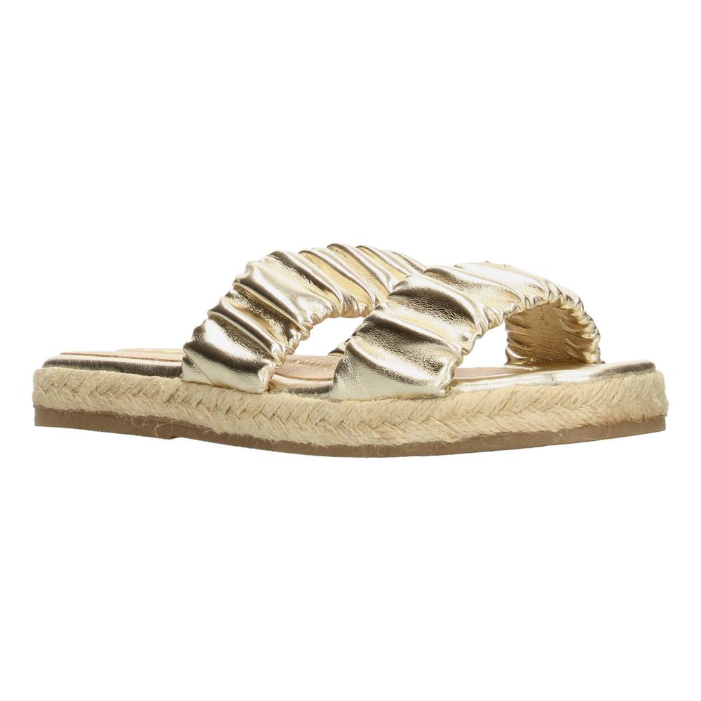 Foto 3 pulgar | Sandalias Ozono Dorado Para Mujer [ozo2851] Dorado