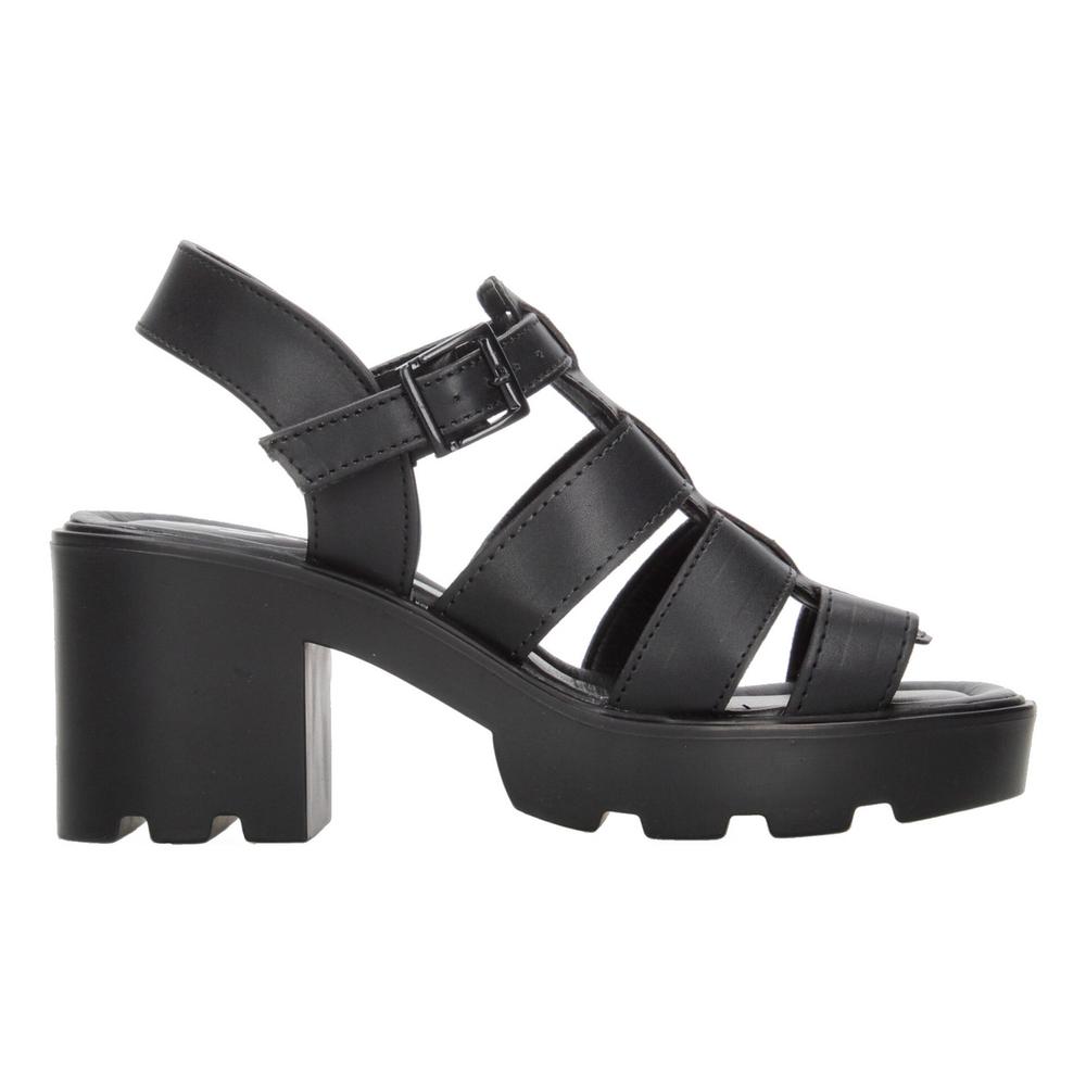 Foto 2 pulgar | Sandalias Ozono Negro Para Mujer [ozo2926] Negro