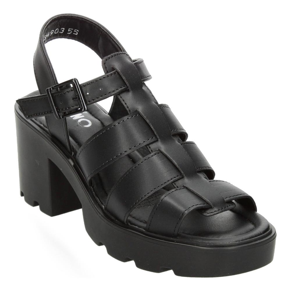 Foto 5 pulgar | Sandalias Ozono Negro Para Mujer [ozo2926] Negro