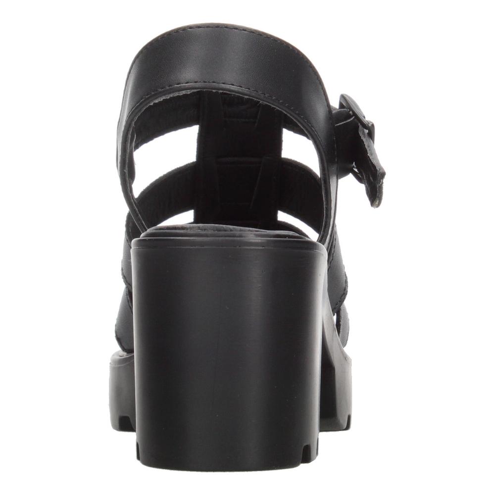 Foto 8 pulgar | Sandalias Ozono Negro Para Mujer [ozo2926] Negro