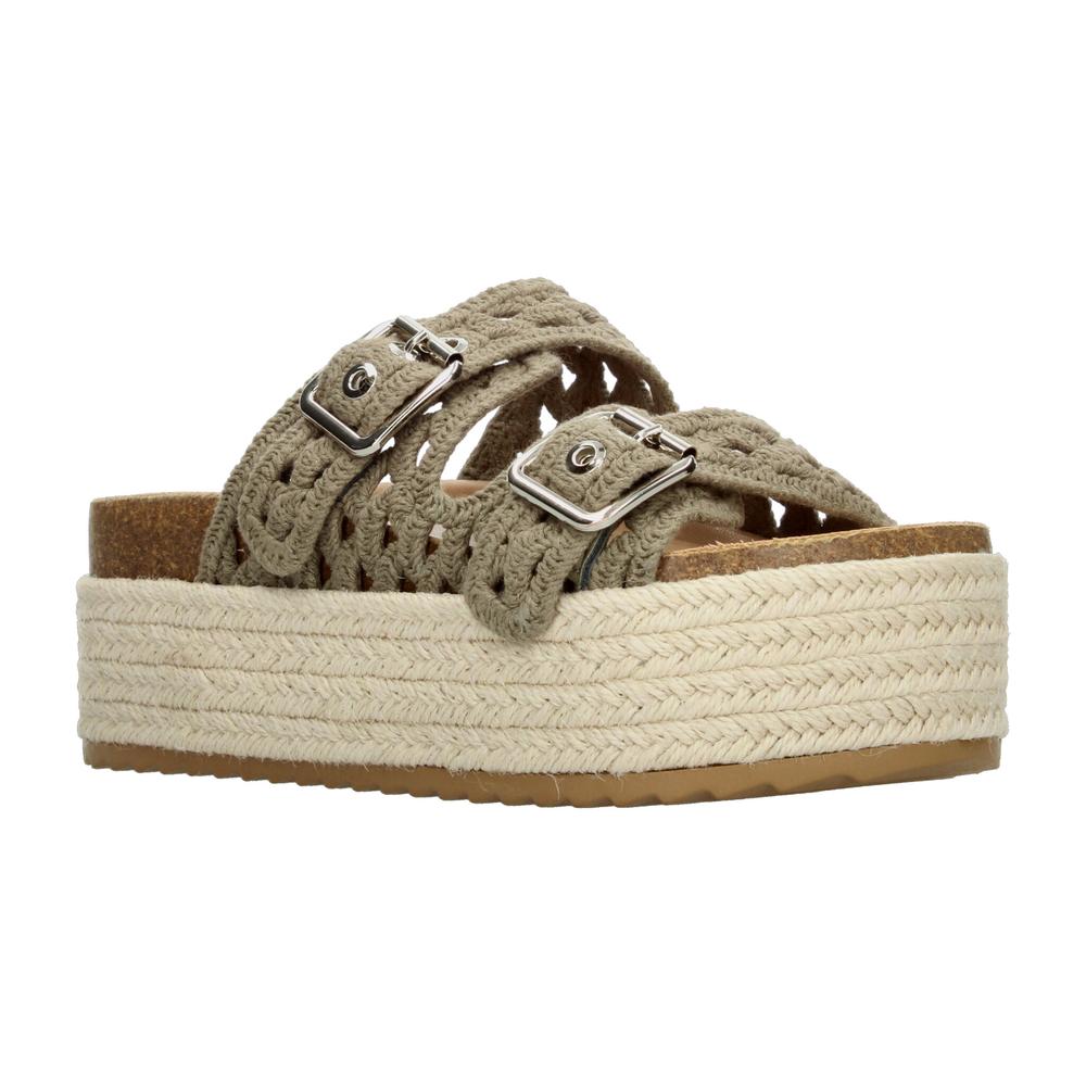 Foto 3 pulgar | Sandalias Berlin Verde Para Mujer [bli189] Verde
