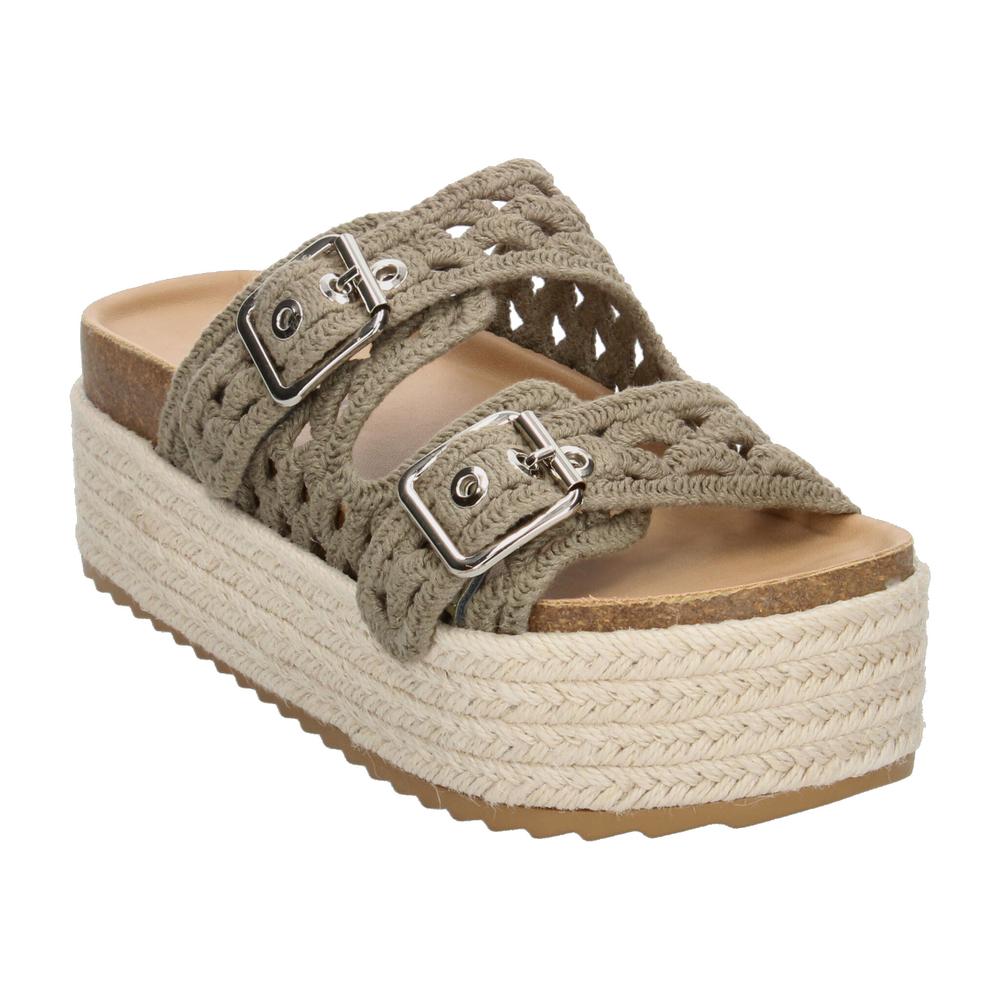 Foto 5 pulgar | Sandalias Berlin Verde Para Mujer [bli189] Verde
