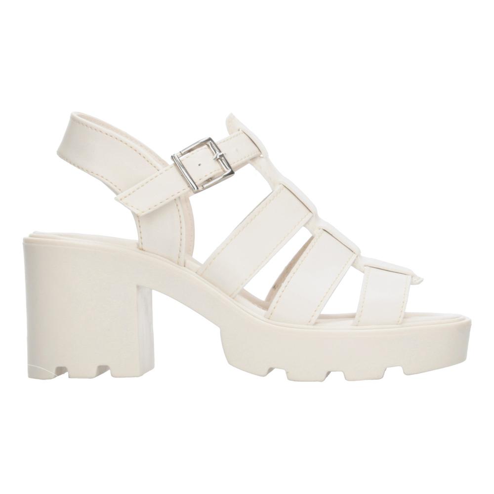Foto 5 pulgar | Sandalias Ozono Latte Para Mujer [ozo2849] Beige