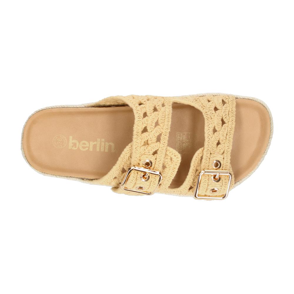 Foto 8 | Sandalias Berlin Cafe Para Mujer [bli188] Cafe