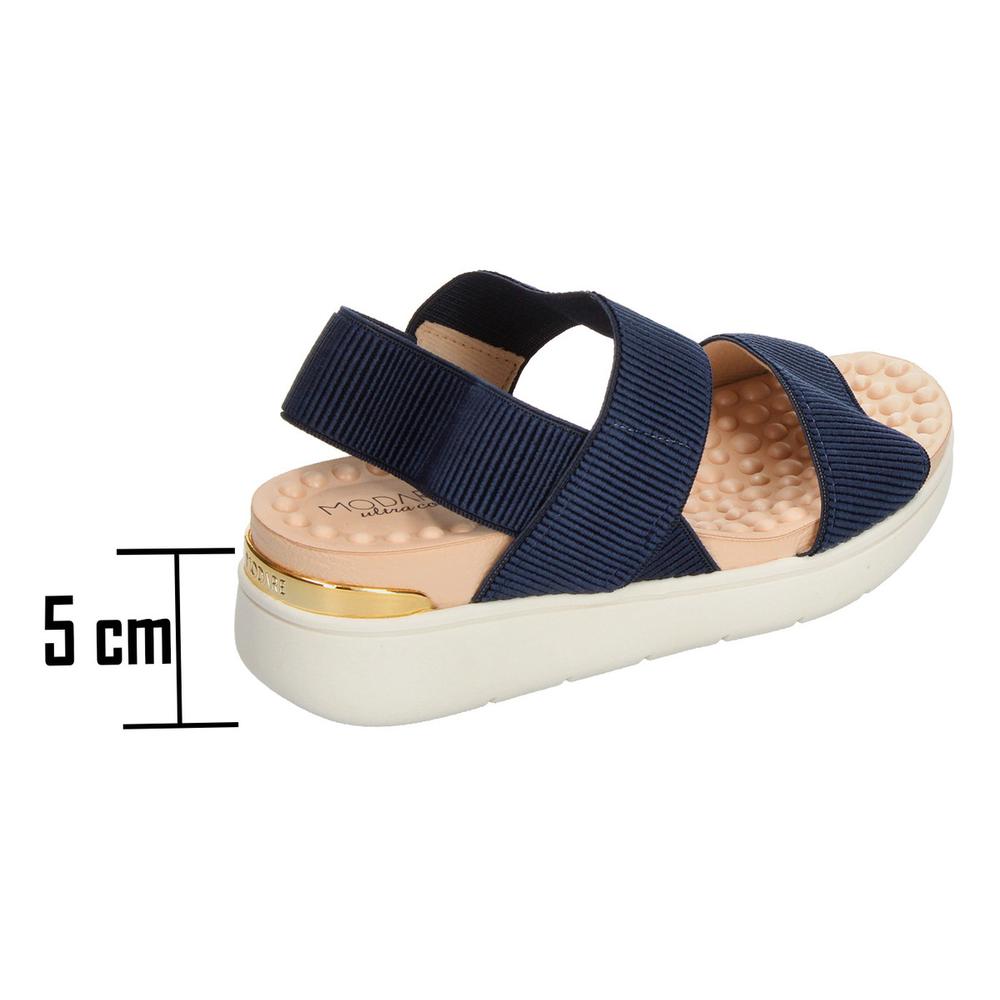 Foto 4 pulgar | Sandalias Modare Azul Marino Para Mujer [mod68] Azul Marino