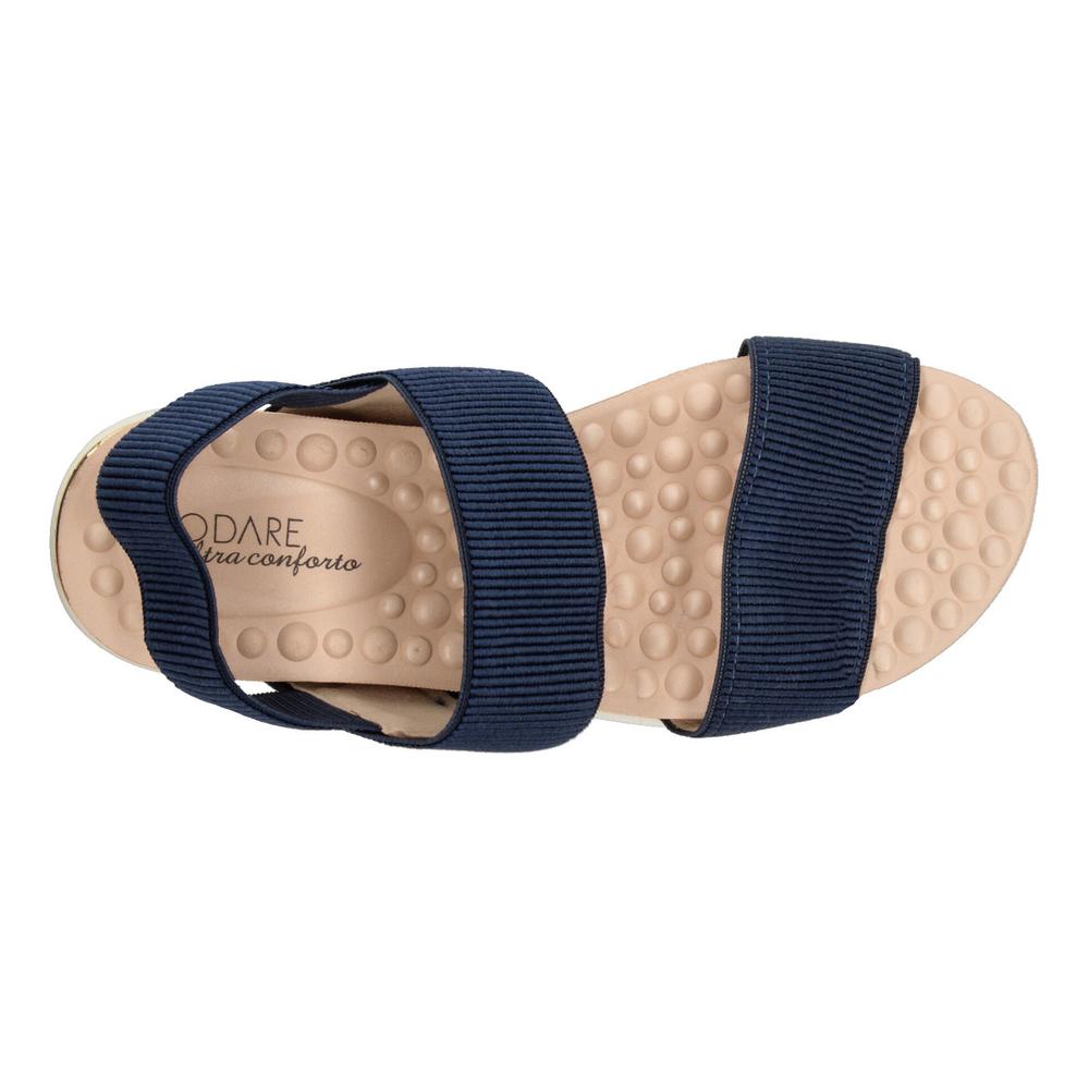Foto 9 pulgar | Sandalias Modare Azul Marino Para Mujer [mod68] Azul Marino