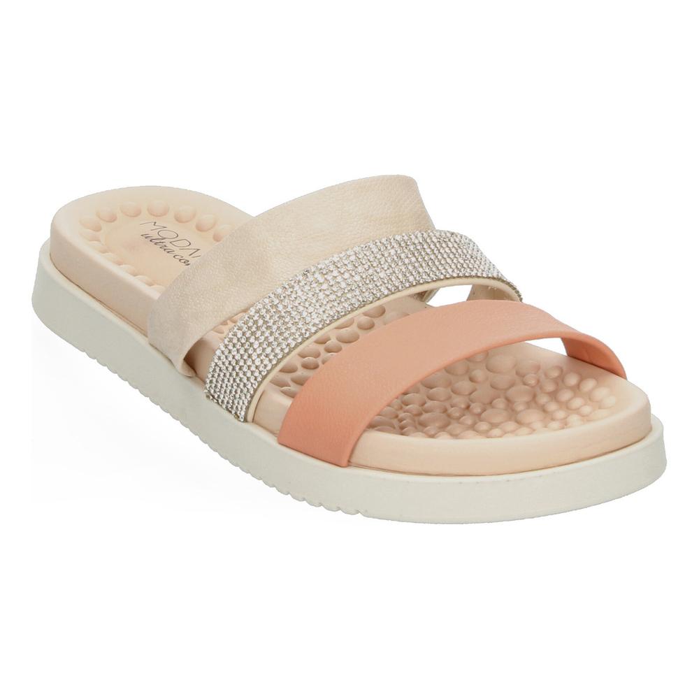 Foto 5 pulgar | Sandalias Modare Rosa Para Mujer [mod59] Beige