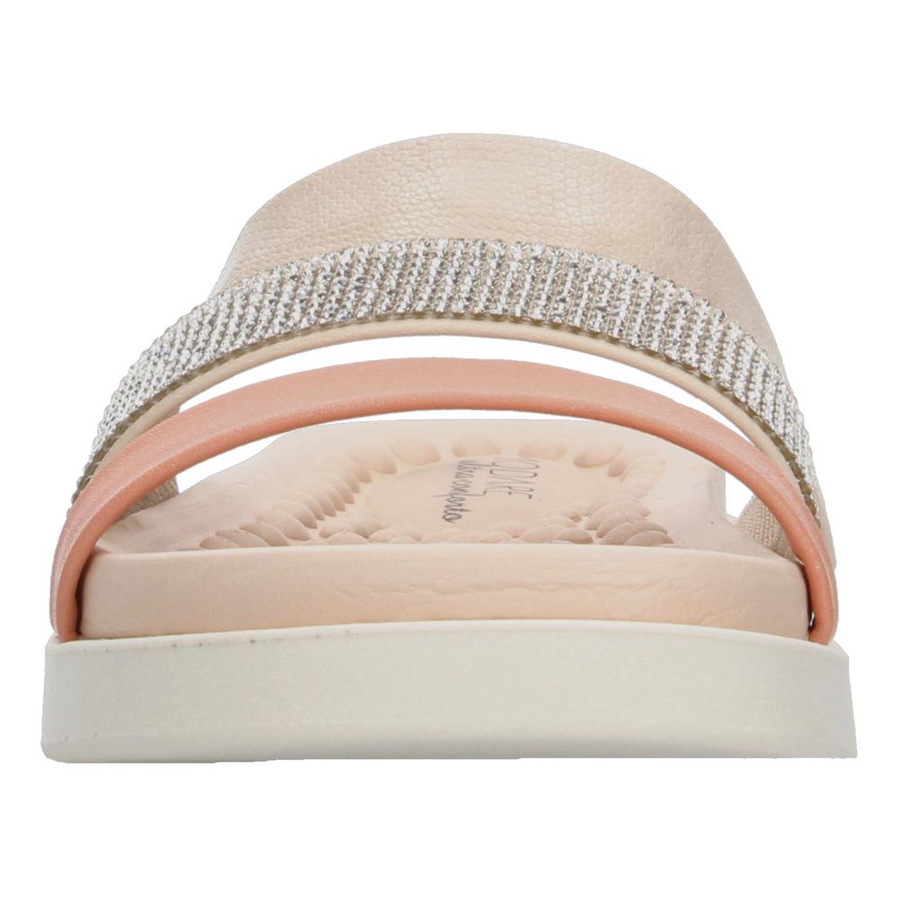 Foto 7 pulgar | Sandalias Modare Rosa Para Mujer [mod59] Beige