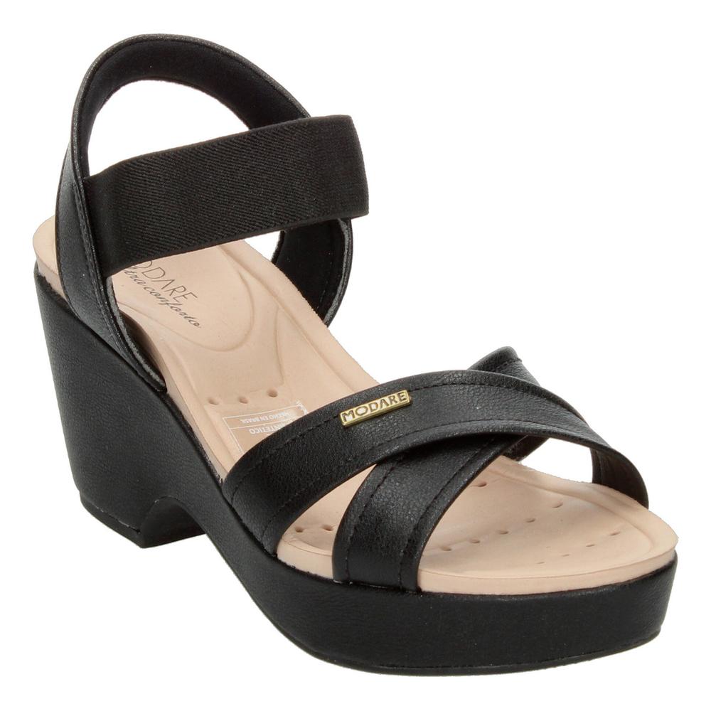 Foto 5 pulgar | Sandalias Modare Negro Para Mujer [mod72] Negro