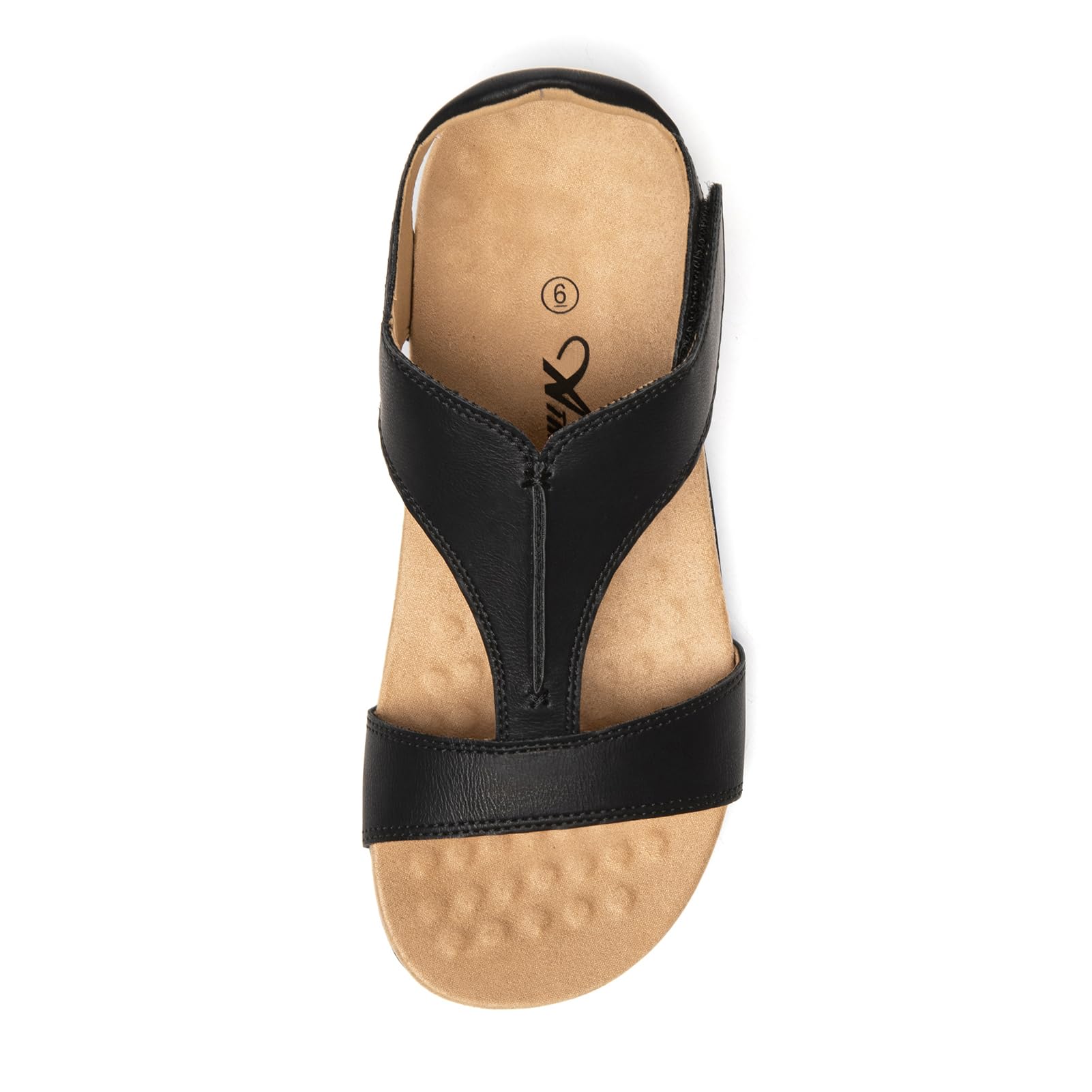 Foto 5 pulgar | Sandalias Athlefit Con Soporte Ortopédico Para Arco, Color Negro, Mujer 8.5 - Venta Internacional.